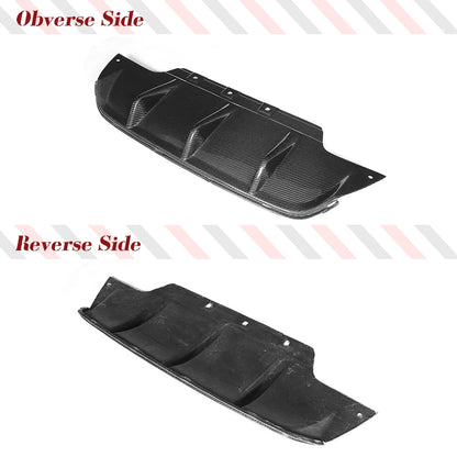For BMW F06 F12 F13 M6 Carbon Fiber Rear Diffuser 2013-2018