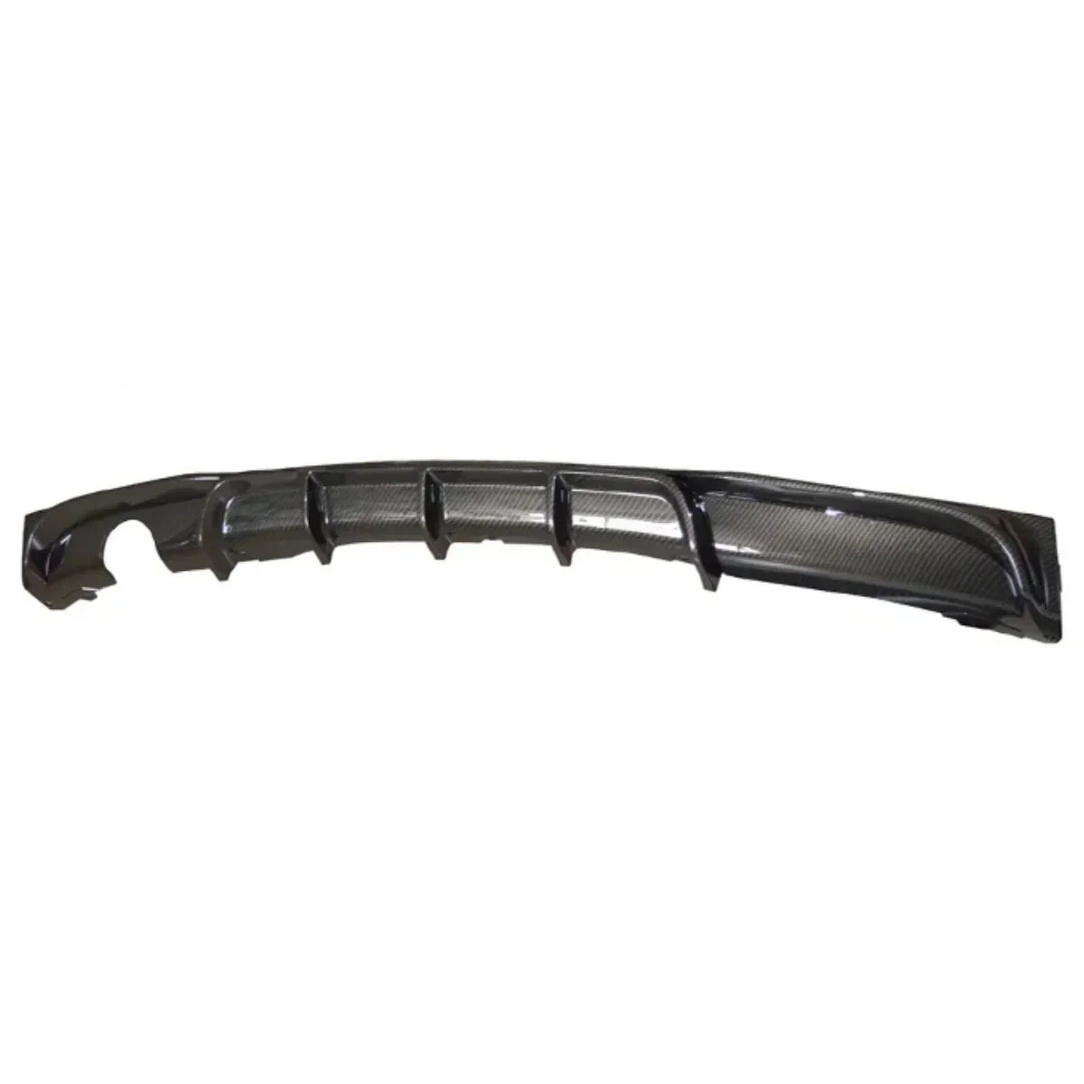For BMW F30 2012-2019 Body Kit BMW F30 Rear Bumper Lip Carbon
