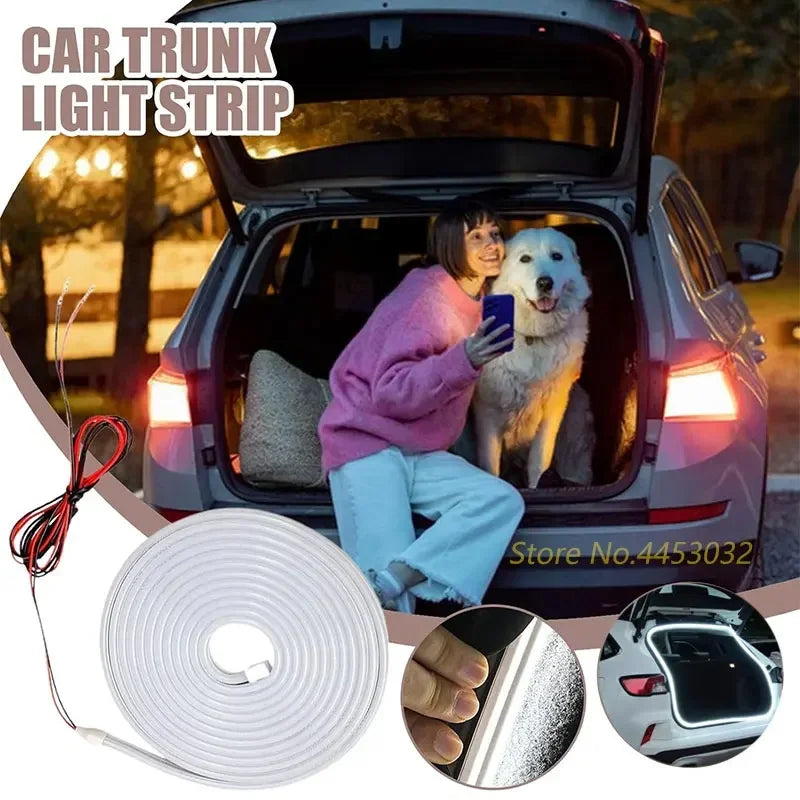 For Volkswagen Golf MK7 7 2014-2020 Trunk Atmosphere Strip Easy