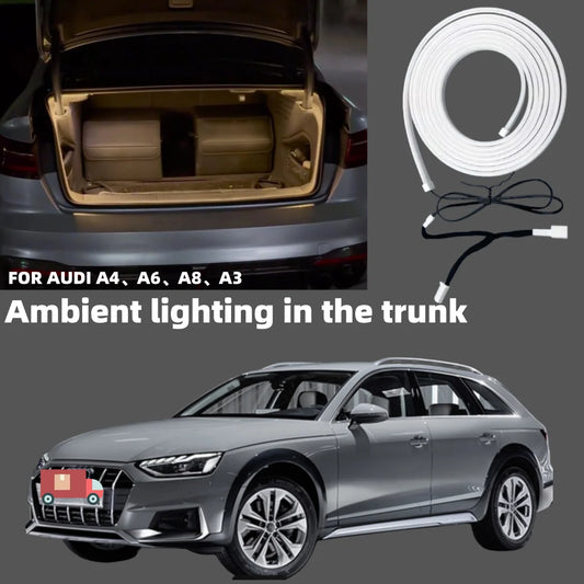 For Audi 17-24 A4 21-25 A3 Trunk Ambient Lighting