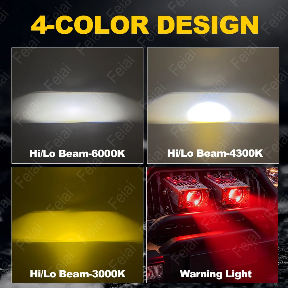 Wireless Remote Control Grille 3-color Strobe Front Grill