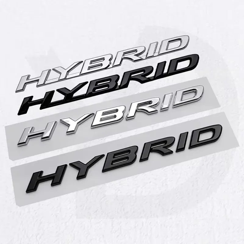 For Lexus Hybrid Emblem RX350 IS300 ABS Stickers Trunk Badge
