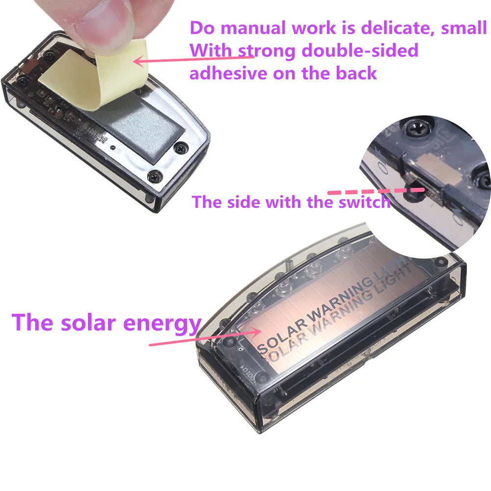 anti-theft Warning Solar Powered Security Simulated Dummy Alarm
