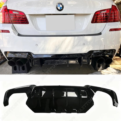 For BMW 5 Series M5 F10 Rear Bumper Diffuser Valance Spoiler Lip