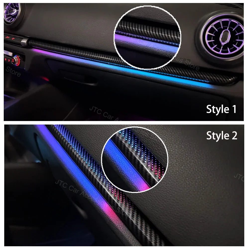 For Audi A3 8V 8Y S3 RS3 2013-2019 Ambient Dashboard Air Vent