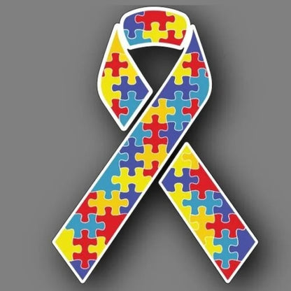 Sticker Autism Alert Responders Awareness Love Puzzle Piece