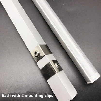 For 5630 573LED Strip Lights 1M v-shaped Aluminum Channel Kit Is
