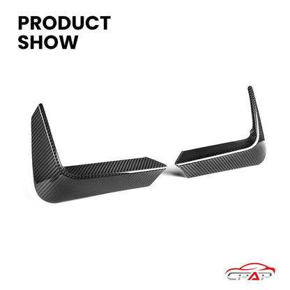 For BMW M3 F80 M4 F82 Real Dry Carbon Fiber Rear Splitter Bumper