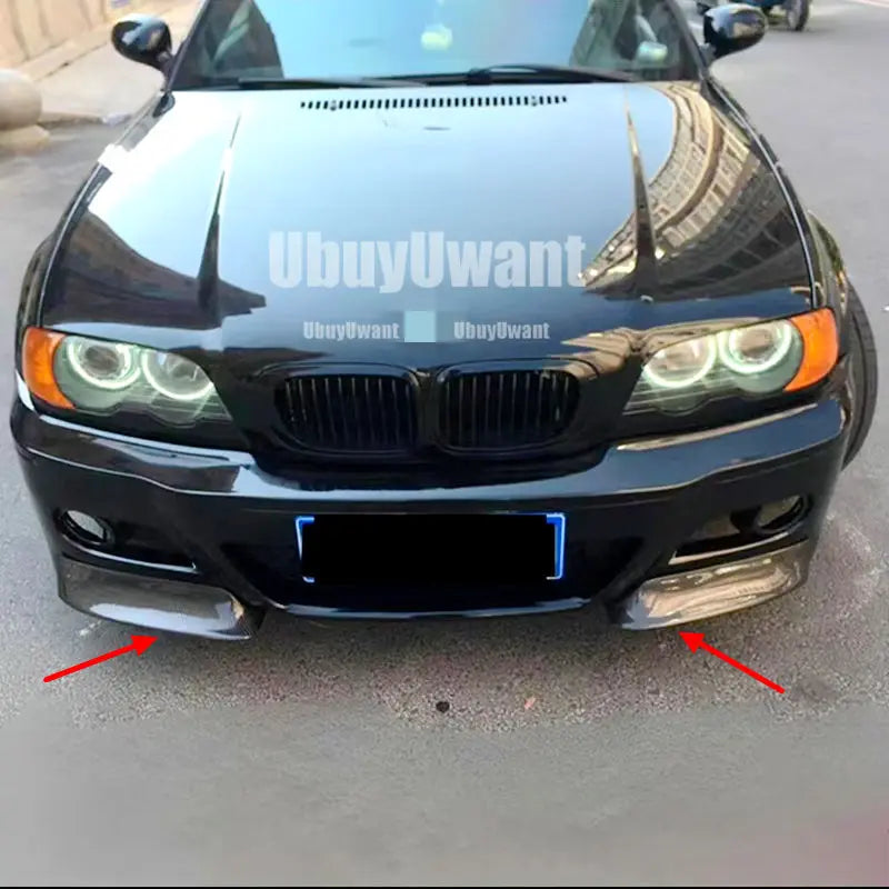 For BMW E46 1999-2006 2001 M3 Front Bumper Splitters Diffuser