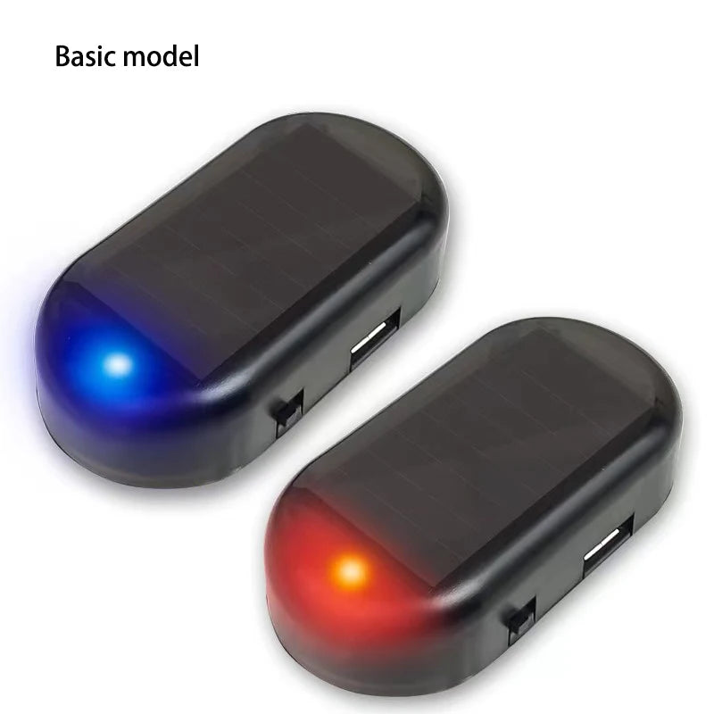 Solar Powered Fake Security Simulated Dummy Alarm Wireless
