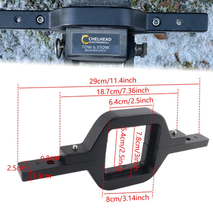 2.5 Inch Towing Hitch Mount Brackets Bar Pods Work