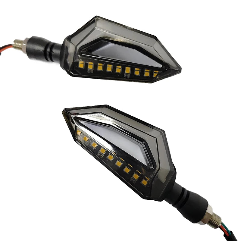 For 12V Universal Eectric Vehicle LED A Pair Motorcycle Modified