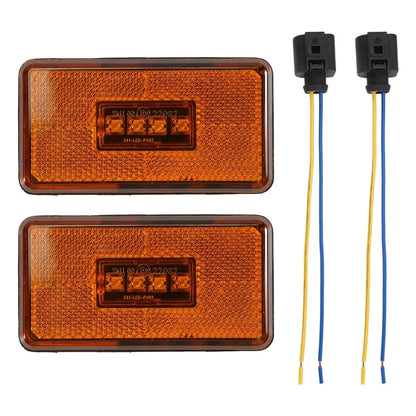 For 5 6 Series P R Compatible 2PCS 4LED Side Marker 2052119 Cabs