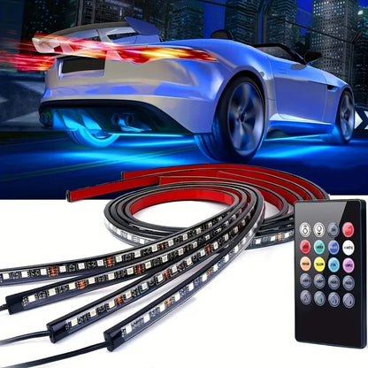 12V RGB Under Chassis Strip Supplies Fits All Cars