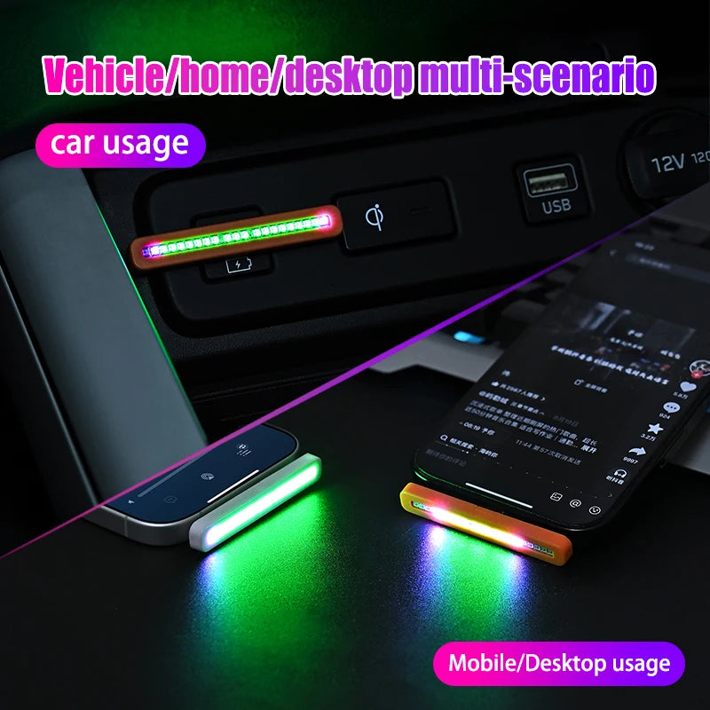 Ambient Lighting type-c Plug Play Voice Control Rhythm Function