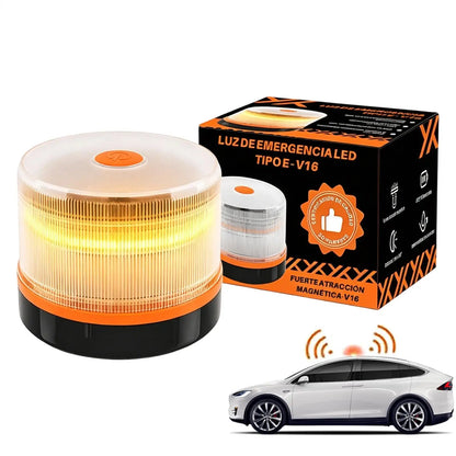 Beacon Amber Warning Lighting Magnetic Base Strobe Truck