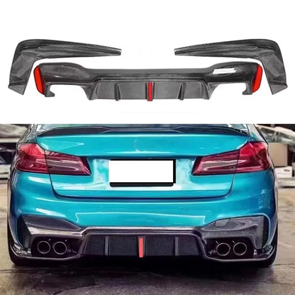 For BMW 5 Series M5 F90 G30 G38 Carbon Fiber Back Lip Rear