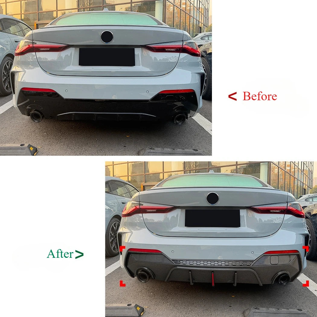 For BMW 4 Series G22 G23 Coupe M Sport 2020-2025 Rear Bumper