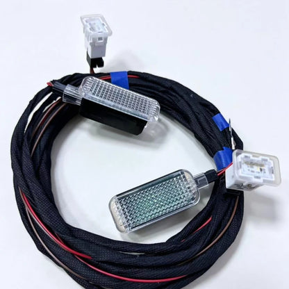 For Audi A3 8V 2013- 2018 Set Indoor Footwell Foot Wire Harness
