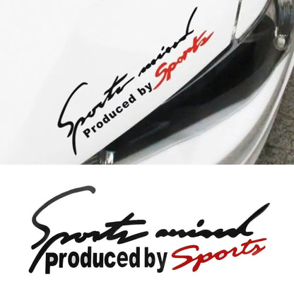 For Audi Sport Letter Stickers Emblem Badge Decal Automobile