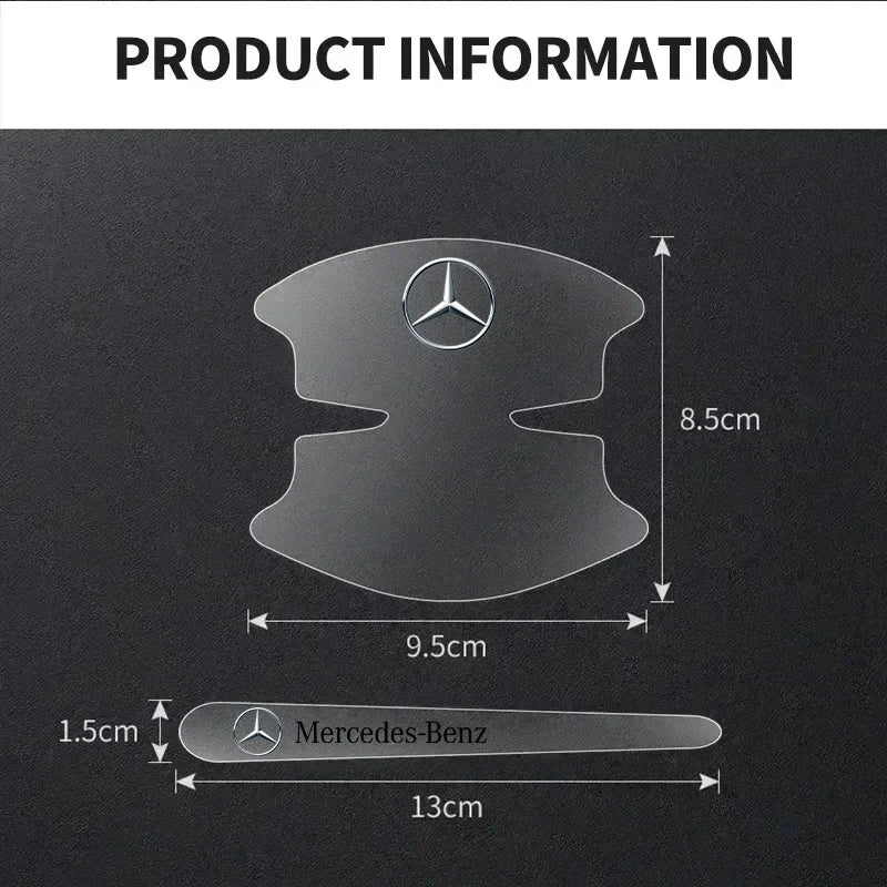 For Mercedes Benz S320 W164 W203 Clear Pvc Transparent Door