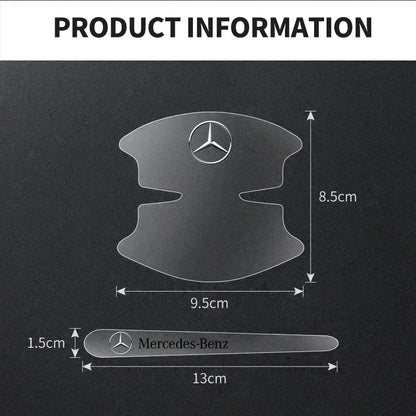 For Mercedes Benz S320 W164 W203 Clear Pvc Transparent Door
