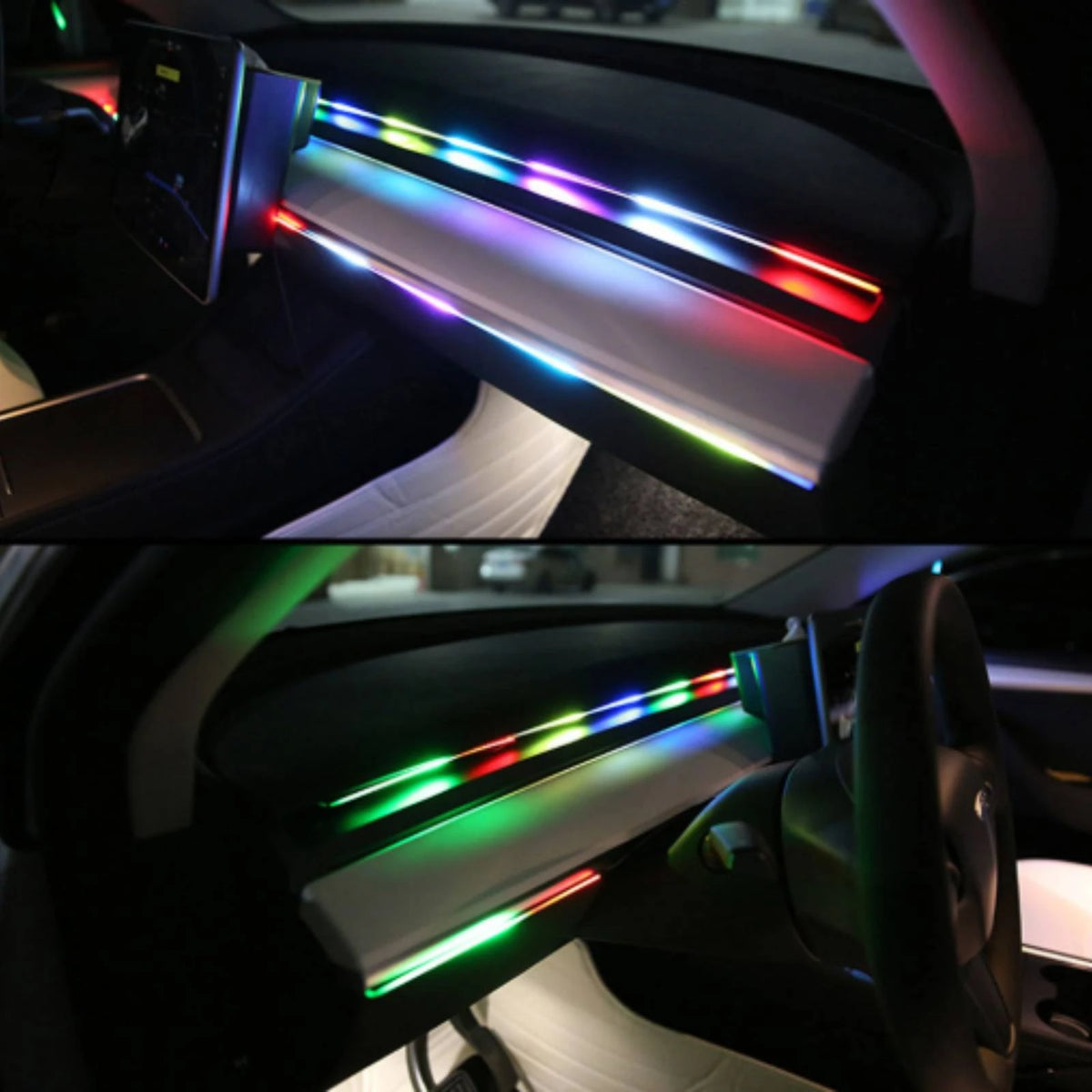 For Drivers Pieces Acrylic Interior APP Controlled Ambient