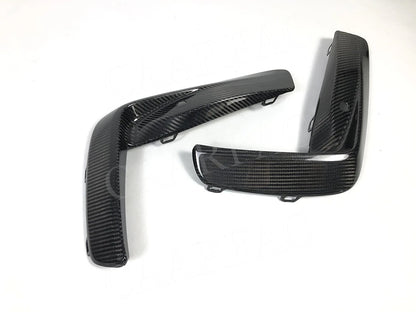 For BMW M8 F91 F92 F93 Dry Carbon Fiber Front Bumper Grille