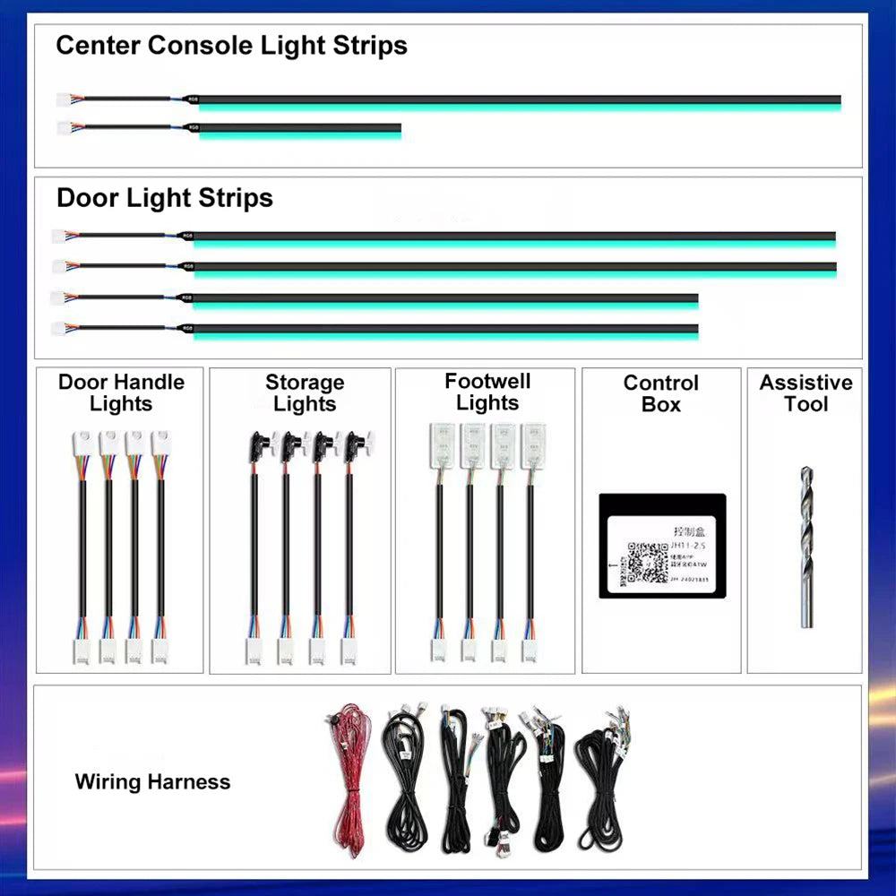 For BMW 4 Series F32 F33 F36 G22 G23 G24 Colors Lightings