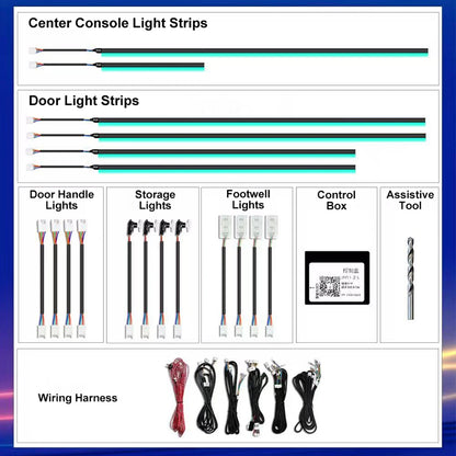 For BMW 4 Series F32 F33 F36 G22 G23 G24 Colors Lightings