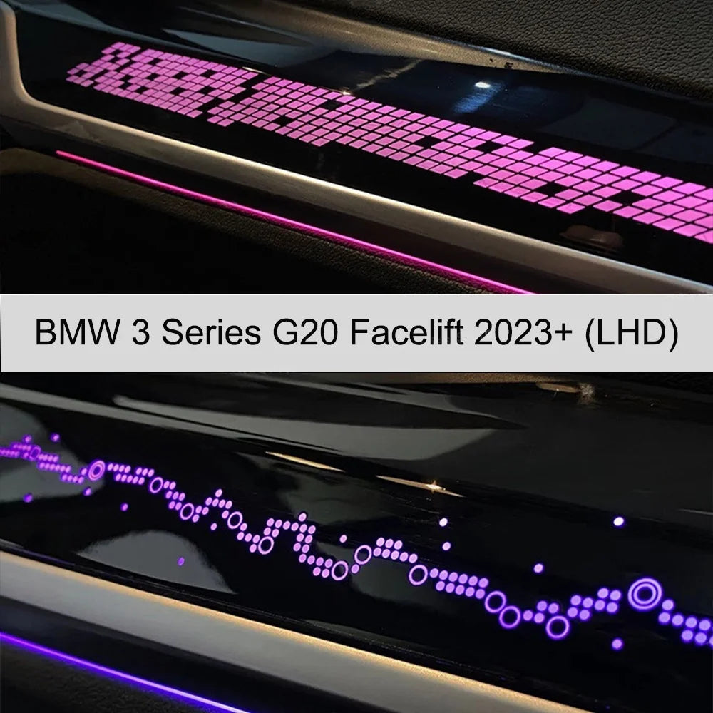 For BMW 3 Sereis G20 Facelift Copilot Dash Radio Button Ambient