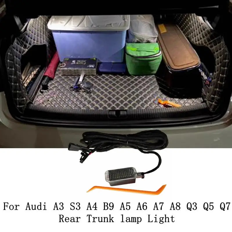 For Audi A3 S3 A4 B9 Interior Rear Trunk Wiring Harness A5 A6 A7