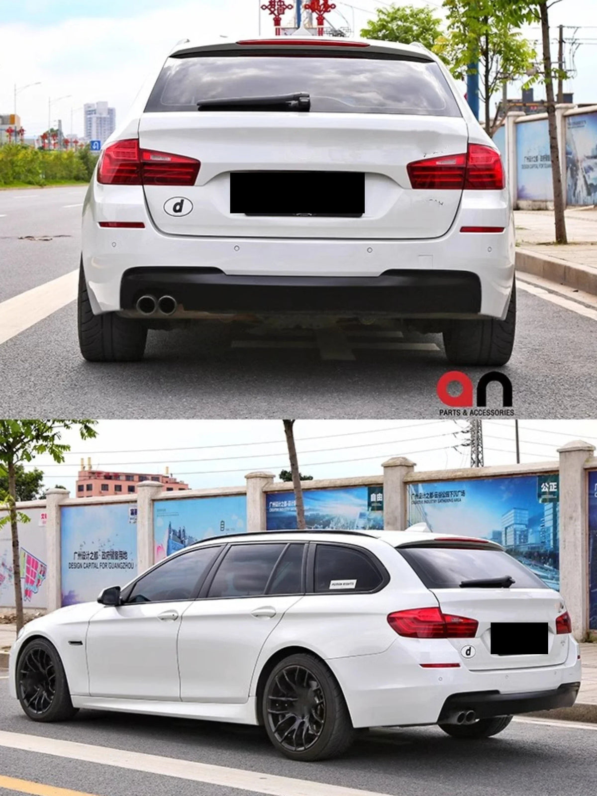 For BMW 5 Series Travel F11 Front Rear Bumper Assembly Grille