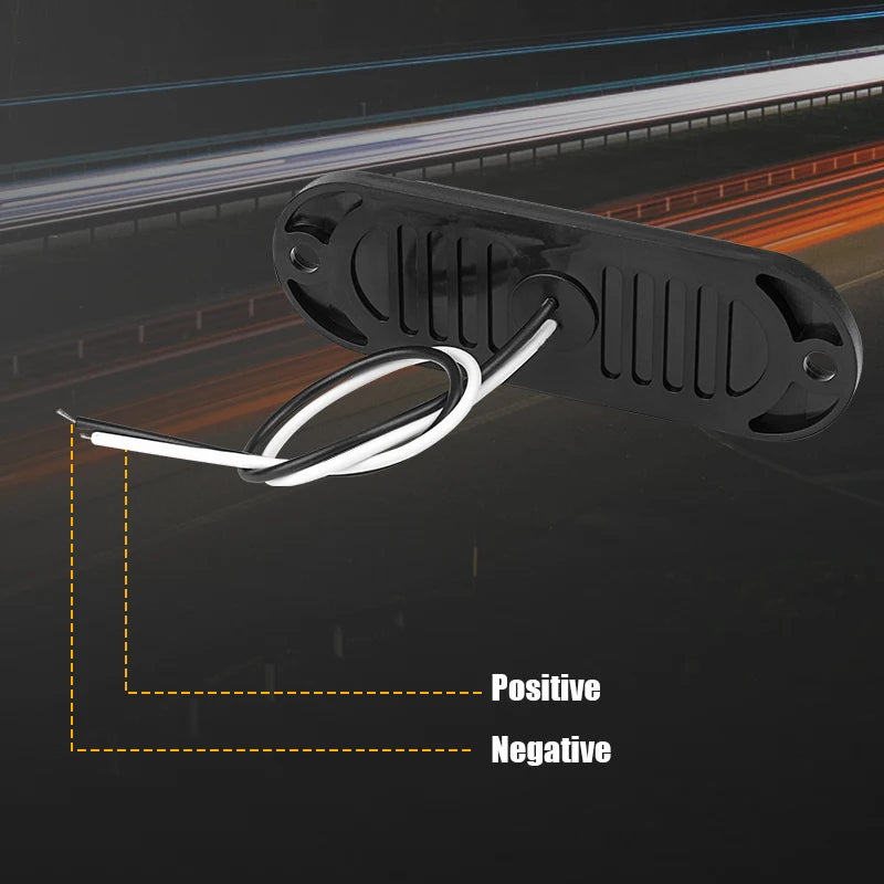 For Scania 10PCS Grille Side Marker Turn Signal Warning Position
