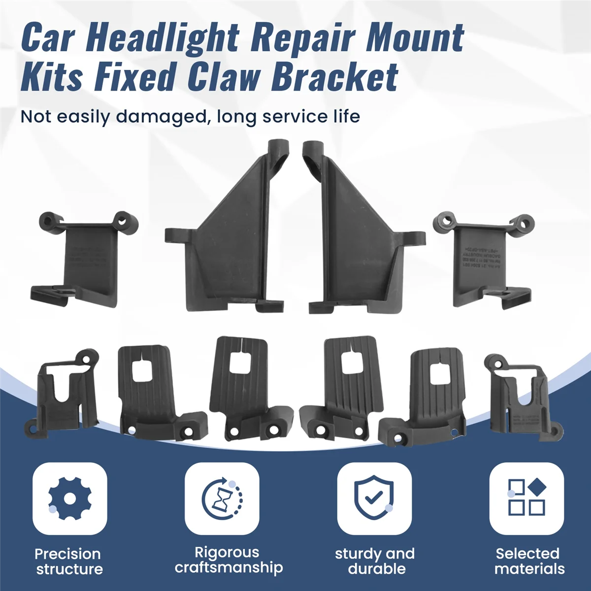 For BMW Highly recommended.headlight Repair Bracket Kits