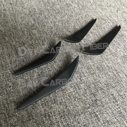 For BMW 3 4 Series G80 Dry Carbon Fiber Front Bumper Side