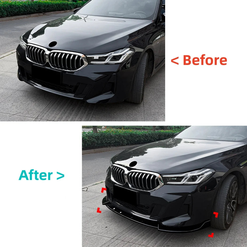 For BMW 6 Series Gt G32 Front Bumper Lip Splitter Diffuser