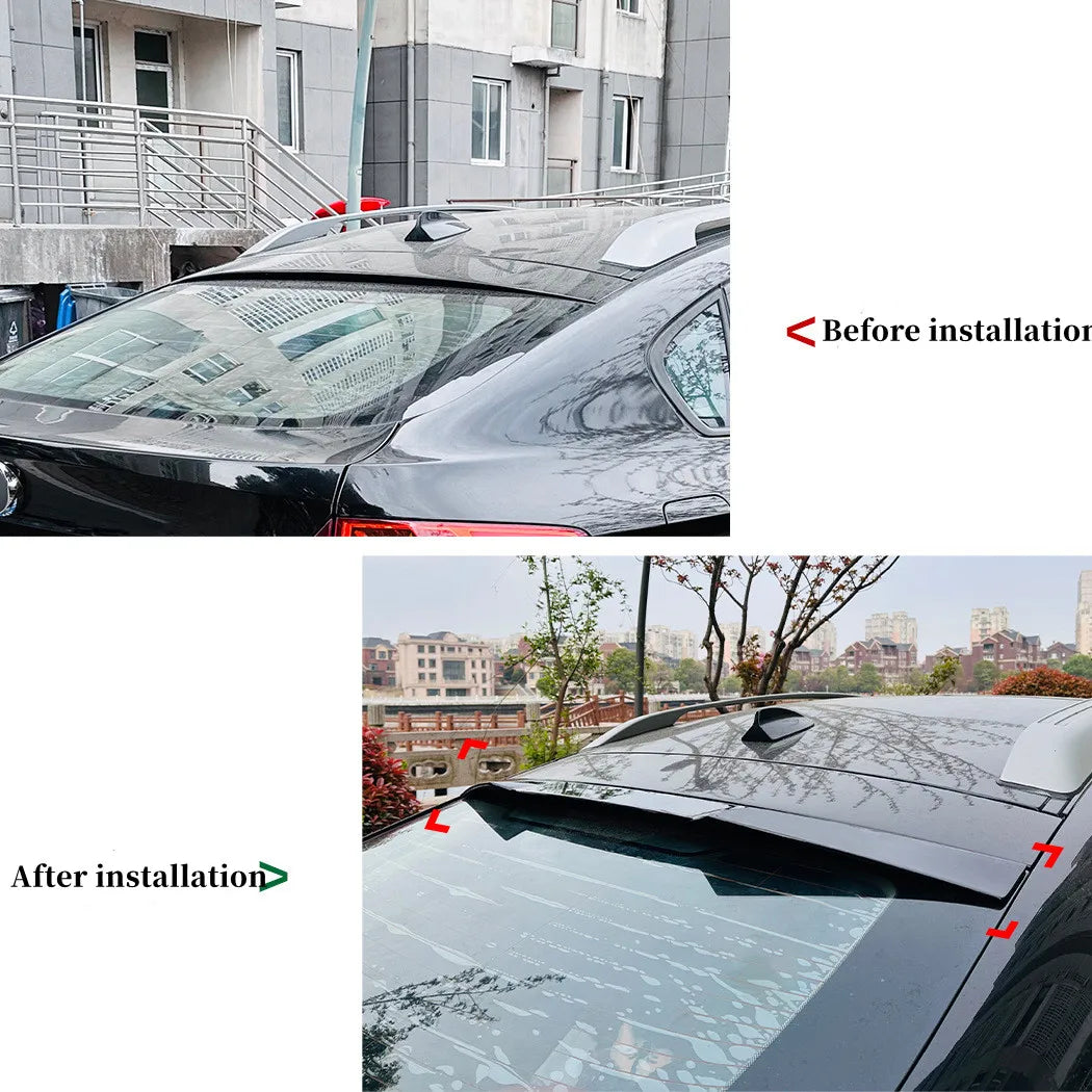 For BMW X6 E71 E72 2008-2014 Rear Trunk Spoiler Wing Lid Roof