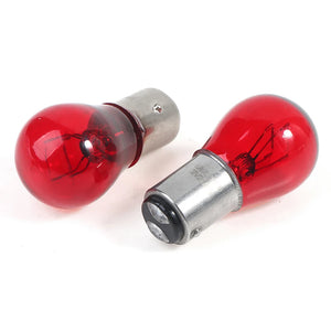 2PCS baw15d Red Brake Stop Tail Bulb 12V Turn