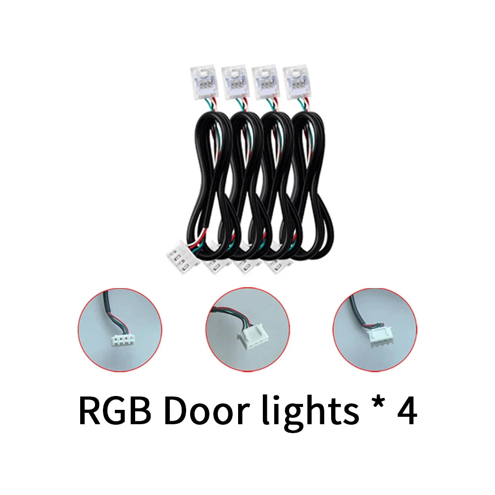 APP RGB Ambient Wire Strip Door Storage Footlight Main
