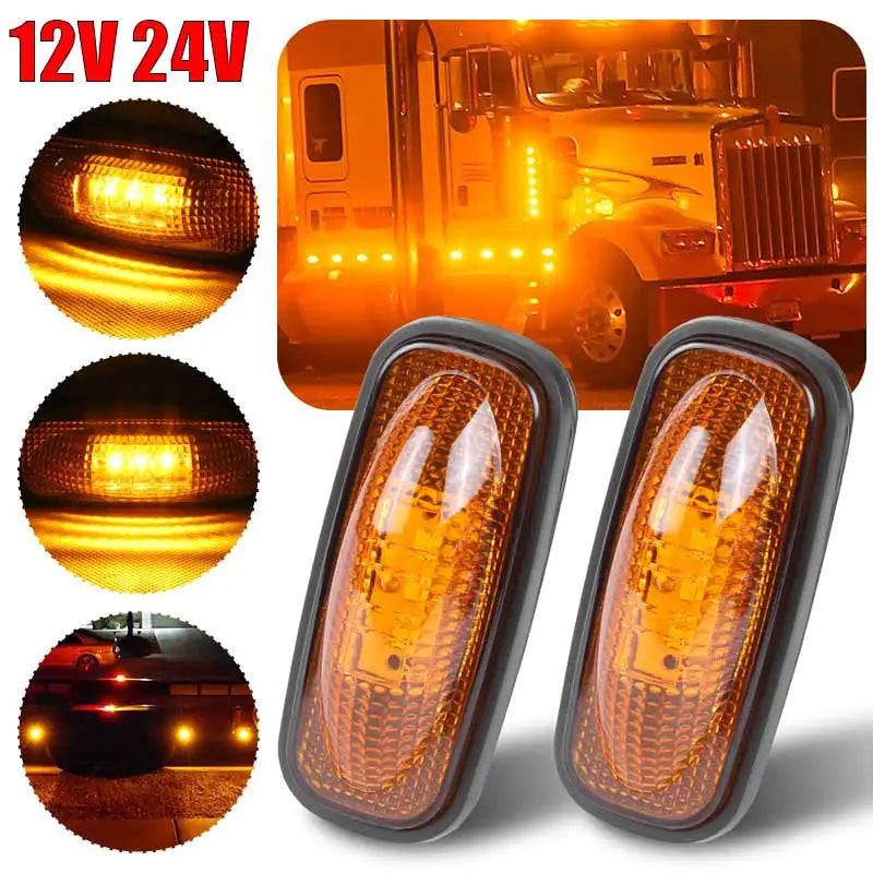 For Trailer Truck Caravan Side Clearance Marker Warning