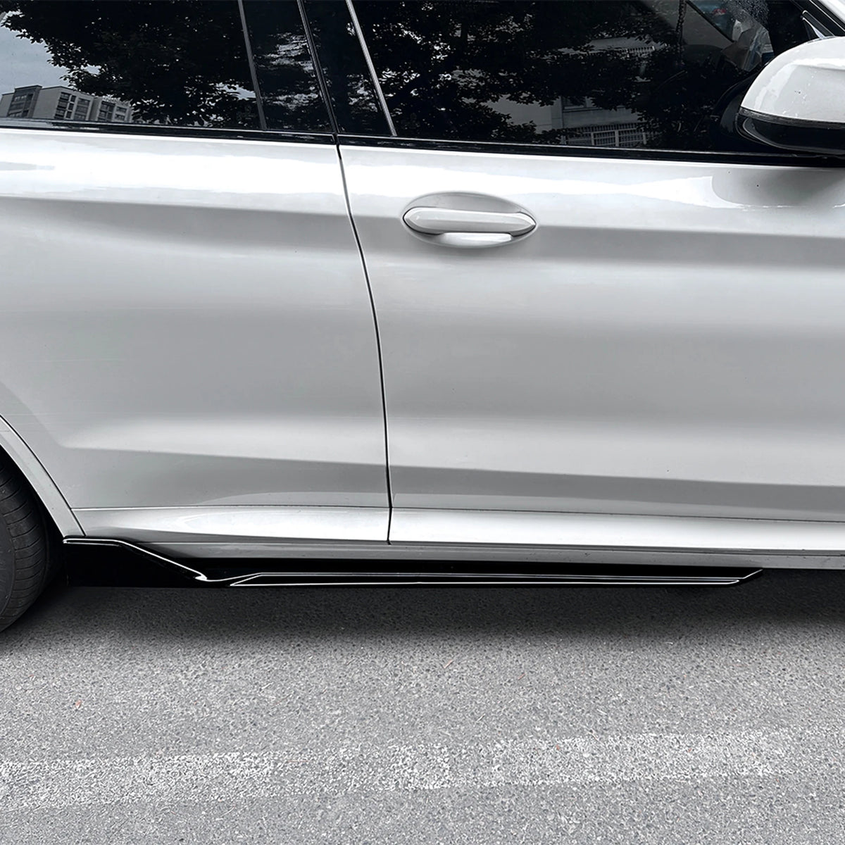For BMW X3 X4 G01 G02 Side Skirt Extension Lip Lower Separator