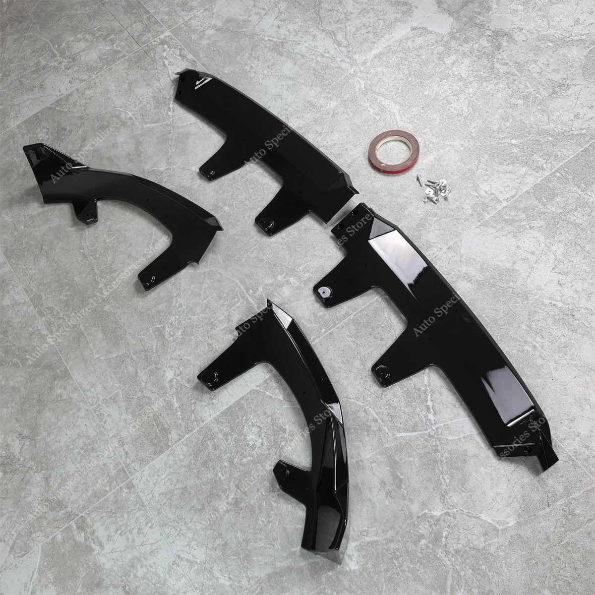 For BMW X3 G45 M50 M M Performance Gloss Black ABS Front Bumper