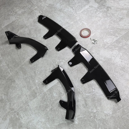 For BMW X3 G45 M50 M M Performance Gloss Black ABS Front Bumper