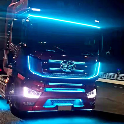 For Man Scania Volvo 24V Truck Colorful Flashing Atmosphere
