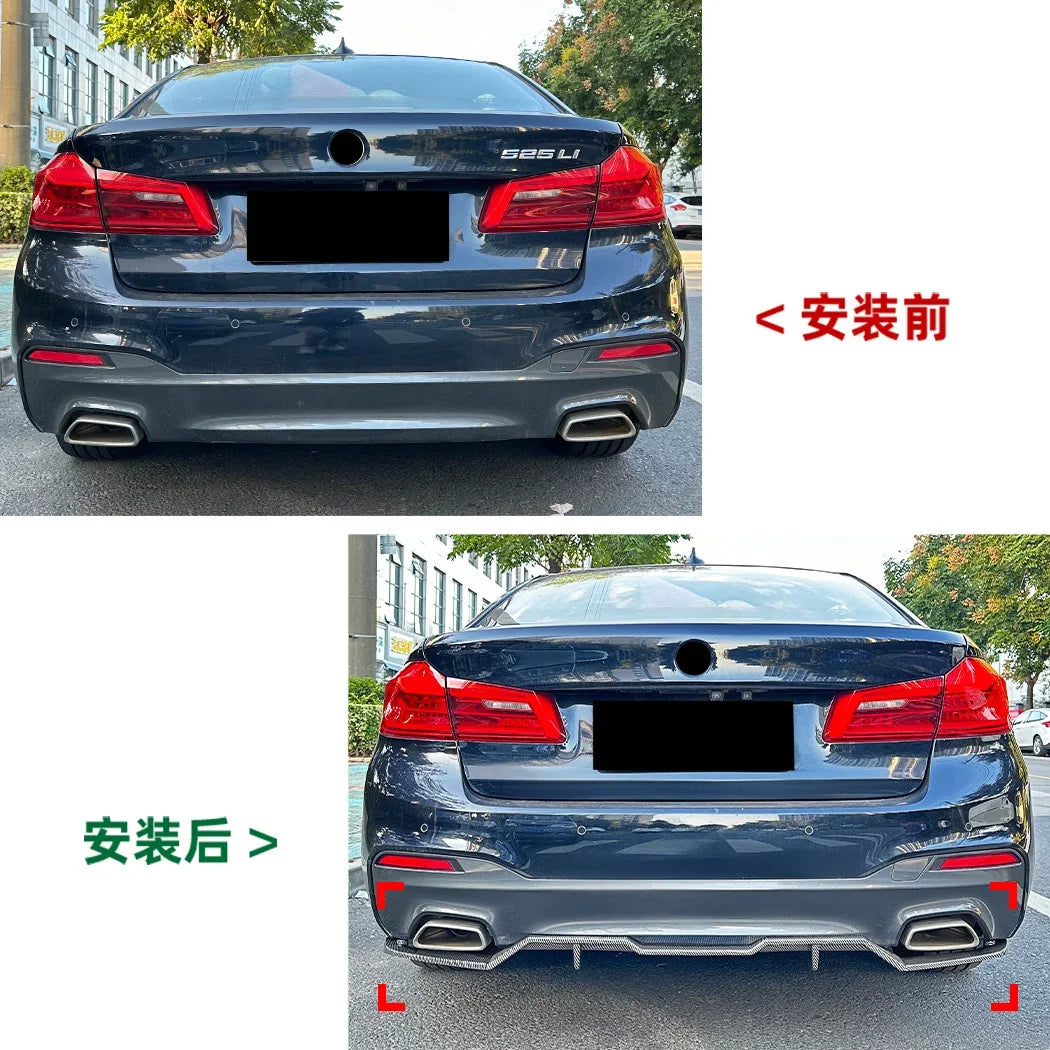 For BMW 5 Series G30 Lci 3PCS M Sport Mp 2017-2023 Rear Bumper