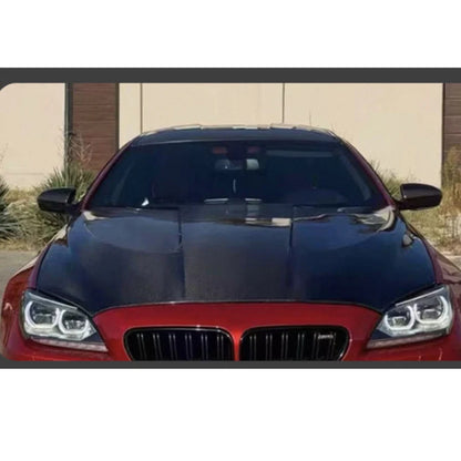 For BMW 6 Series M6 F06 F12 F13 Carbon Fiber Hood Engine Cover