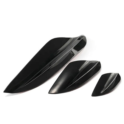 For BMW E90 E92 E93 M3 2005 2012 Front Bumper Canards Fins