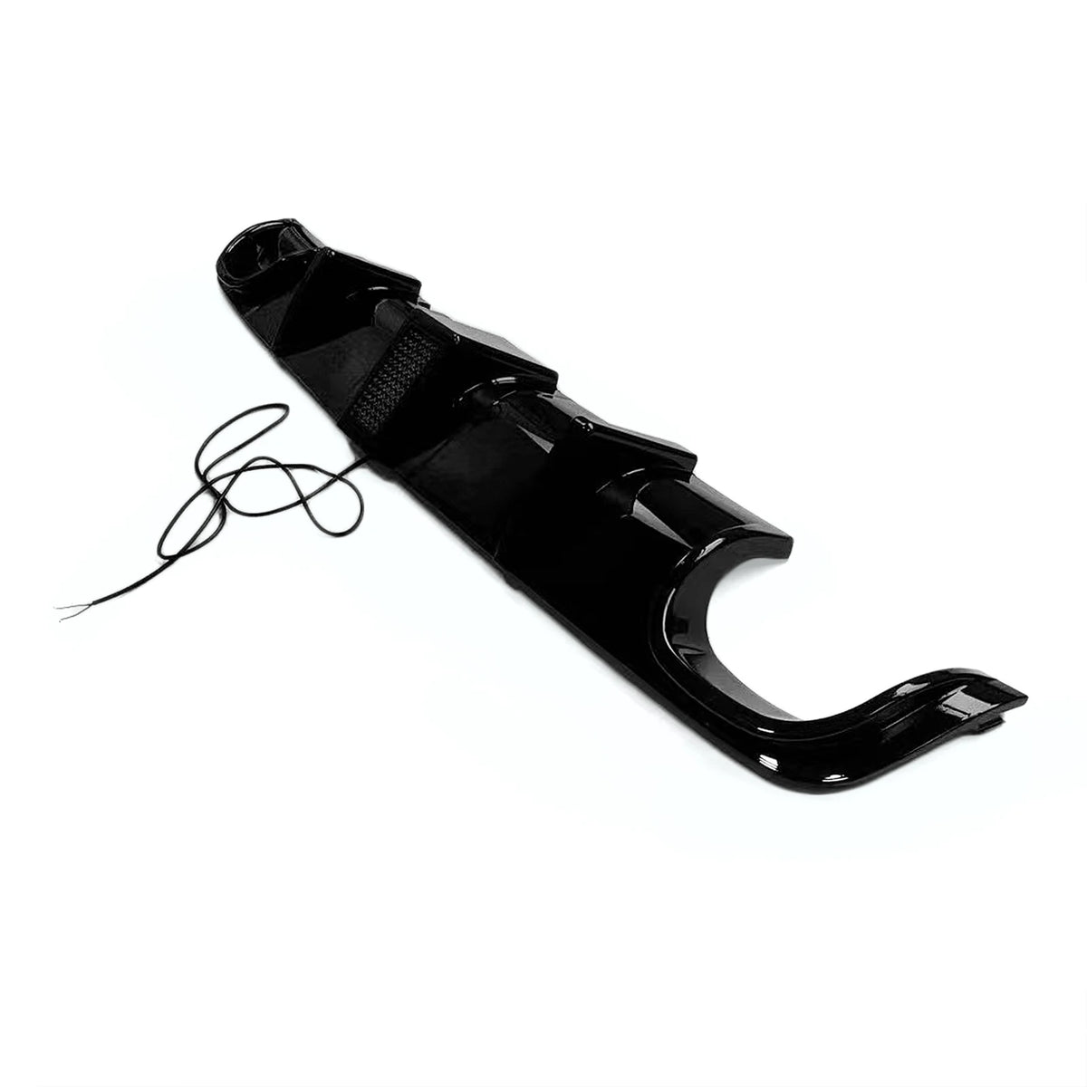 For BMW 5 Series E39 M Glossy Black Rear Diffuser Lip Lower