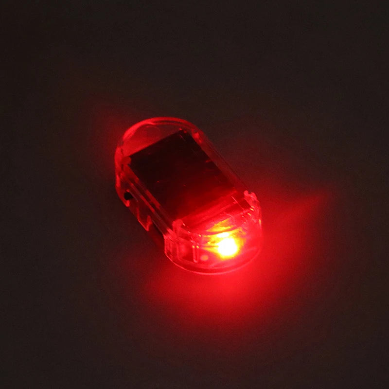 Piece Flashing Fake Security Solar Powered Simulated Dummy Alarm